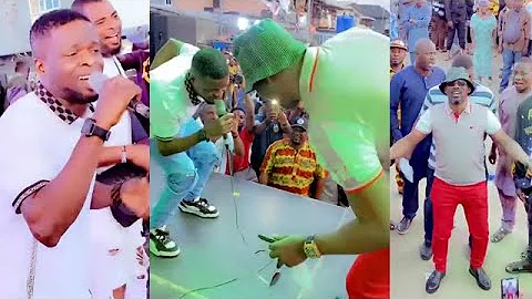 Moment Talented upcoming Fuji Artist carry Oganla Pasuma Trabaye with Pasuma Oldies Live Show