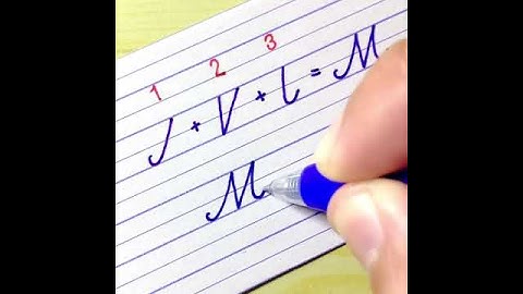 Learn to write cursive capital letter M |Cursive Writing for beginners |Cursive handwriting Practice