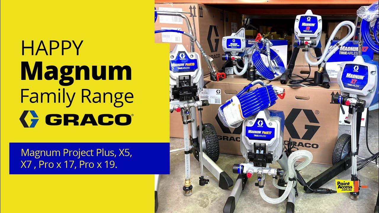 Graco Magnum Airless Paint Sprayers Project Painter Plus, Magnum X5