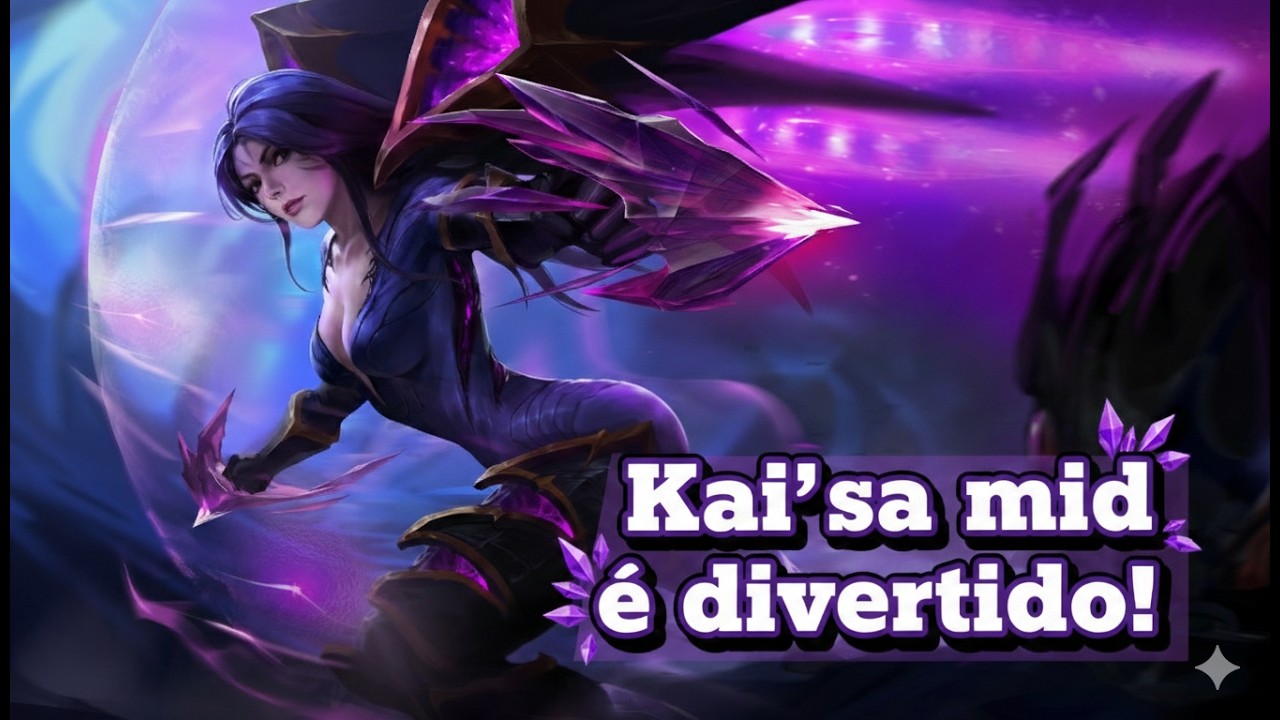 ELA VOLTOU! ⚡ KAI'SA MID AP ESTÁ DERRETENDO TODO MUNDO!