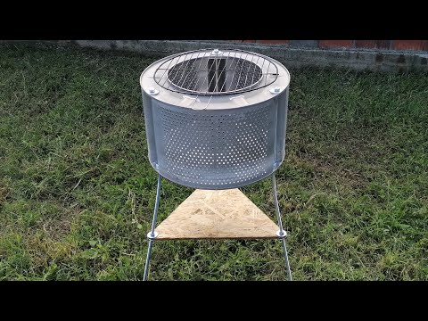 Video: Roštilj Iz Bubnja Mašine Za Pranje Rublja (24 Fotografije): Kako Vlastitim Rukama Napraviti Pušnicu Iz Spremnika, Opcija 