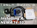 Tesla - NEMA 14-50 Outlet Installation (No Music Version)