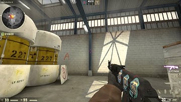 How to hold A BombSite in Nuke! (Flashes/nades/smokes) | Cashburner