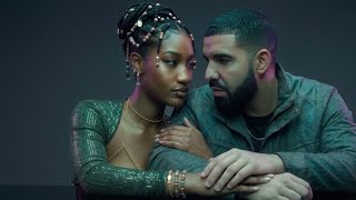 Tems ft. Drake - slow motion (Official Lyrics Video) song type 