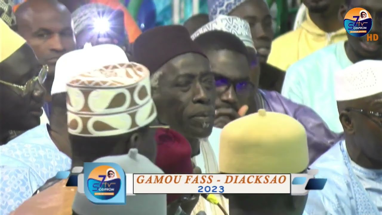 P --1 GAMOU FASS - DIACKSAO 2023 ANIMATION ABDOU AZIZ MBAYE