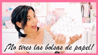 Álbum de scrapbooking sorprendente con bolsas de papel. MUY FÁCIL