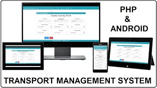 Transport Management App for Transporters in PHP & Android screenshot 2