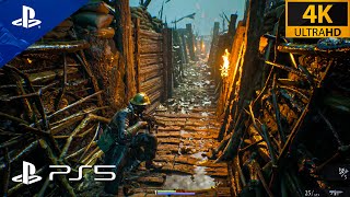 Photo Realistic WW1 Game Trench Tales NEW 6 Minutes Exclusive Gameplay (Unreal Engine 5 4K 60FPS) screenshot 5