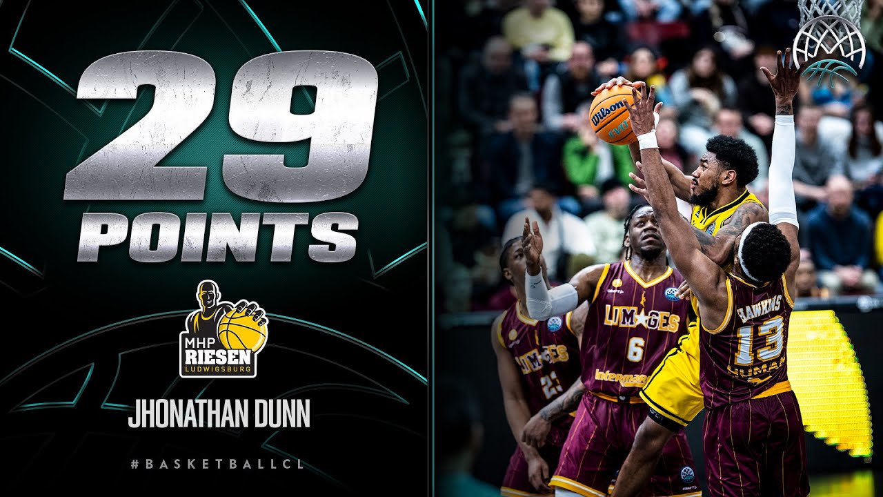 Jhonathan Dunn with 9 triples on 🔥 | Play-Ins - Game 1