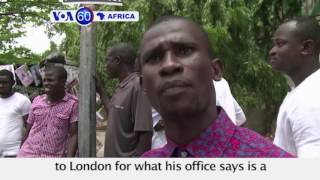 Nigeria’s Buhari Meets With 82 Freed Chibok Girls  - VOA60 Africa 5-8-2017
