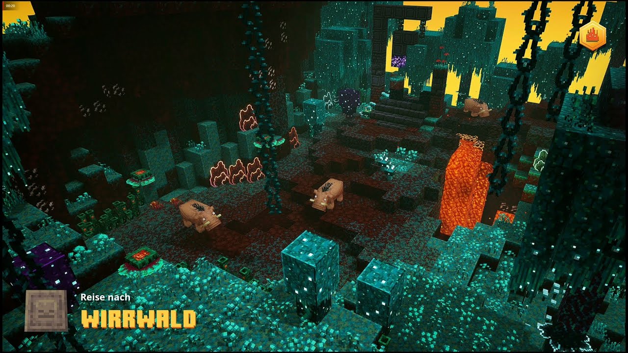 Minecraft Dungeons - Wirrwald - versteckte zusätzliche Mission