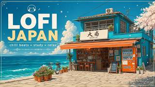 Ocean lofi waves | relaxing seaside lofi waves & study lofi music for deep concentration now