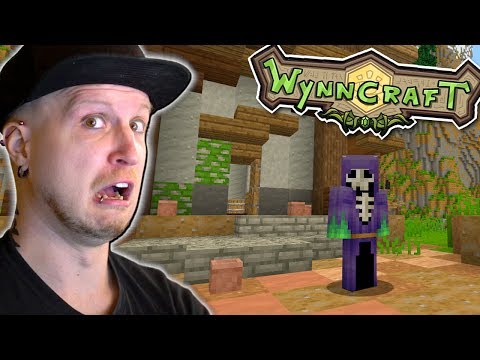 ENTERING THE CRYPT! | WynnCraft Part 2 (Minecraft Free MMORPG Server)