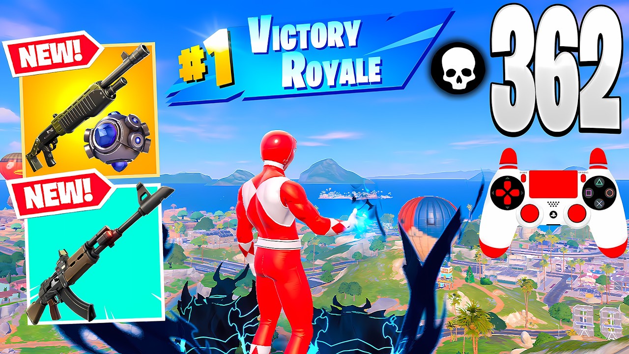362 Elimination Solo vs Squads – Zero Build Full Gameplay Wins (Fortnite Chapter 7 Season 1)
