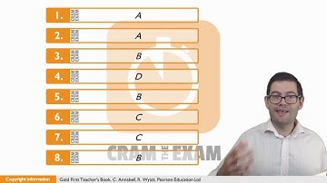 Gold First 2015 Unit 6 p65 Multiple Choice Cloze