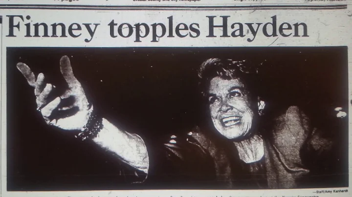 The History Guy : Finney Elected First Female Gove...