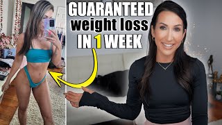 Kickstart WEIGHT LOSS For GUARANTEED 1 Week RESULTS - Dietitian Talk