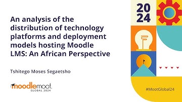 Distribution of tech platforms and deployment models hosting Moodle | MoodleMoot Global 2024