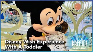 Traveling on the DCL Disney Wish with a Toddler