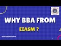 WHY BBA FROM EIASM?