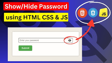 Show/Hide Password with Eye Icon using HTML, CSS and JavaScript | Password Toggle