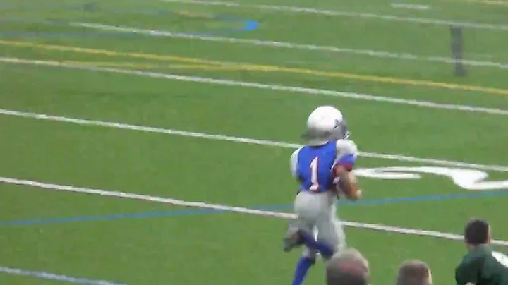 80 yard touchdown for Shea-Man!