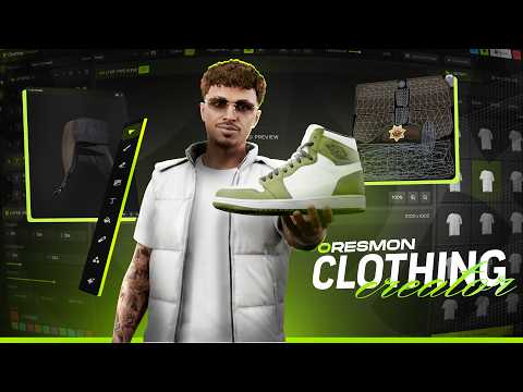 Fivem Ingame Clothing Creator Script | Clothing Designer