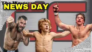 News Day - Stephan Bonner, Phil Baroni, and Paddy Pimblett