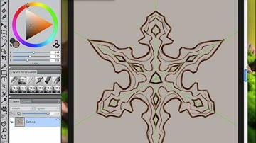 Corel Painter - Kaleidoscope Tool