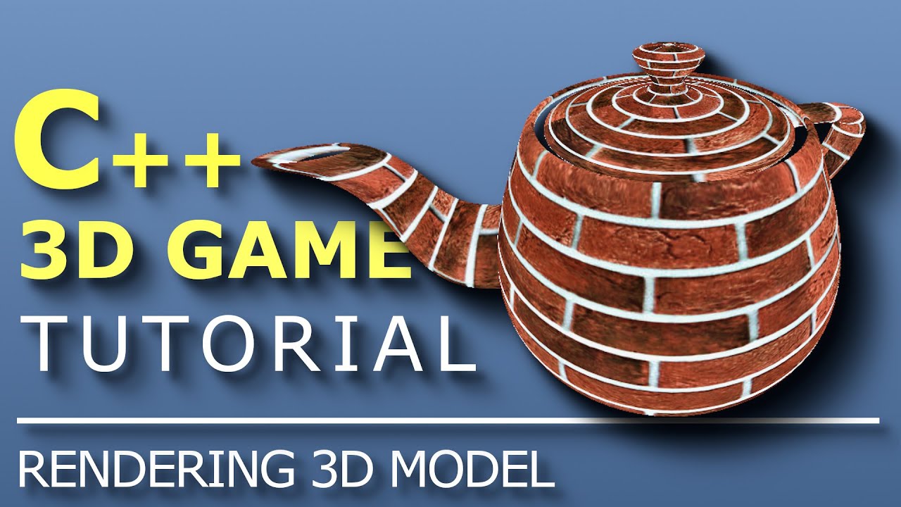 c-3d-game-tutorial-18-creating-3d-engine-rendering-3d-model-youtube