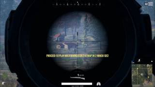 Zeroing unnecessary (864 m) - PUBG