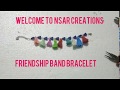 Diy beaded braceletsfriendship band braceletnsar creations