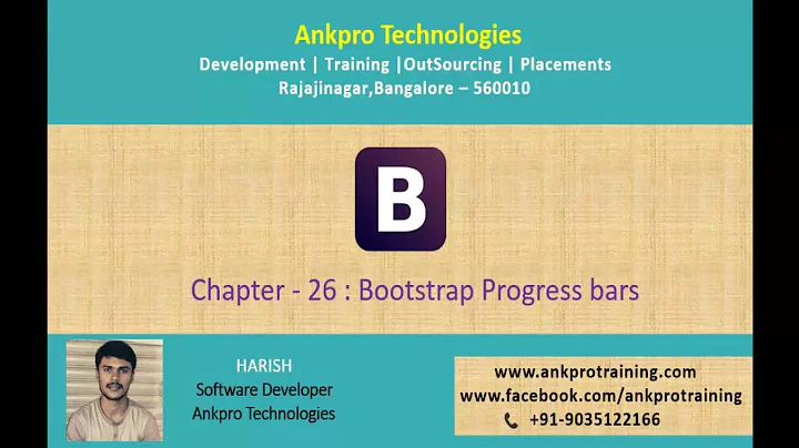 Bootstrap Chapter 26 - Bootstrap Progress bars