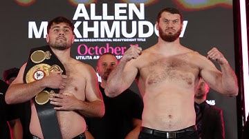 Dave Allen vs Arslanbek Mahkmudov • WEIGH IN & FACEOFF | Matchroom Boxing