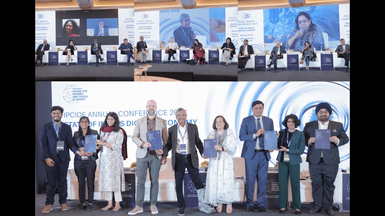 IPCIDE annual conference on State of India’s Digital Economy, 2024