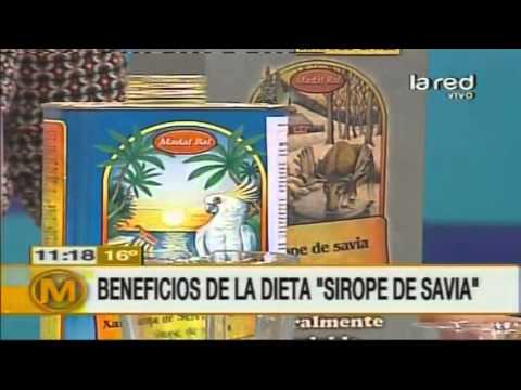 Dieta sirope de savia preparacion
