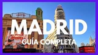 MADRID, qué ver en 3 días. GUIA DE VIAJE. España.