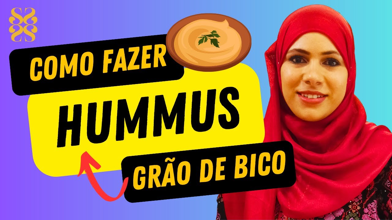 COMO FAZER HUMMUS: RECEITA ORIGINAL PALESTINA