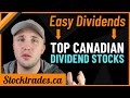 BEST Canadian Dividend Stocks - Top Dividend Stocks For Passive Income