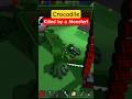 Roblox Build a Boat for Treasure Crocodile Walking Mech killed by a Monster! #babft #roblox