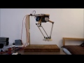 DIY Delta Robot using stepper motors - 1st Demonstrator