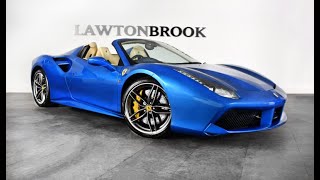 2017 Ferrari 488 Spider 3.9T V8 F1 DCT