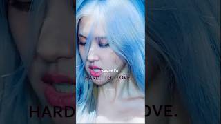 ⚠️WARNING: they left cause I&#39;m... | Hard To Love | Rosé @BLACKPINK