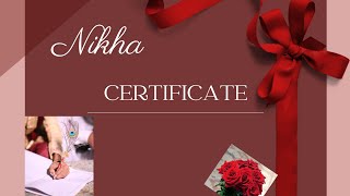 *Nikha certificate *A sacred islamic marriage certificate screenshot 4