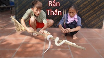 Hưng Vlog - Troll Mẹ Rắn Thần Vào Nhà Bà Tân Vlog Thắp Hương Giải Lời Nguyền