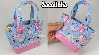 IDÉIA com Caixa de Leite / Sacolinha 💖