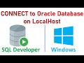 Sql developer on windows  download and connect to database on your laptop desktop