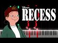 Recess Opening Theme | Piano Tutorial