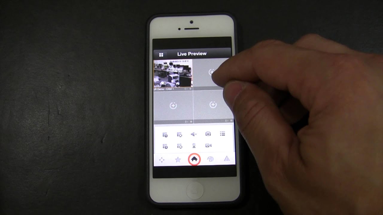 view dvr on phone