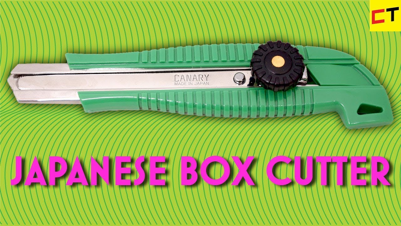 CANARY Corrugated Cardboard Cutter Dan Chan Safety Box Cutter